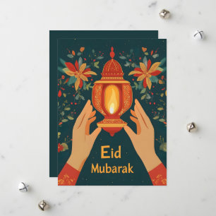 Eid Mubarak islamisches Feiertag Feiertagskarte