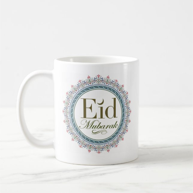 Eid Mubarak Kaffeetasse (Links)