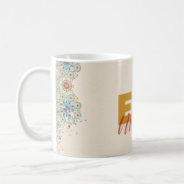 Eid Mubarak Kaffeetasse (Links)