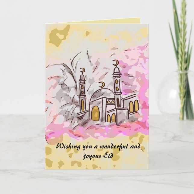 Eid Mubarak Karte (Vorderseite)