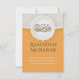 Eid Mubarak Karte mit Masjid