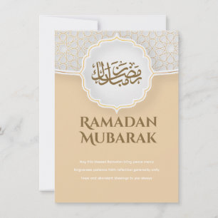 Eid Mubarak Karte mit Masjid