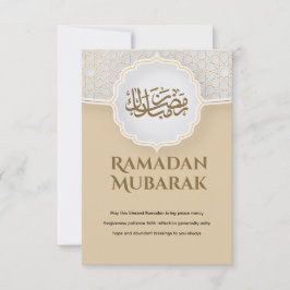 Eid Mubarak Karte mit Masjid