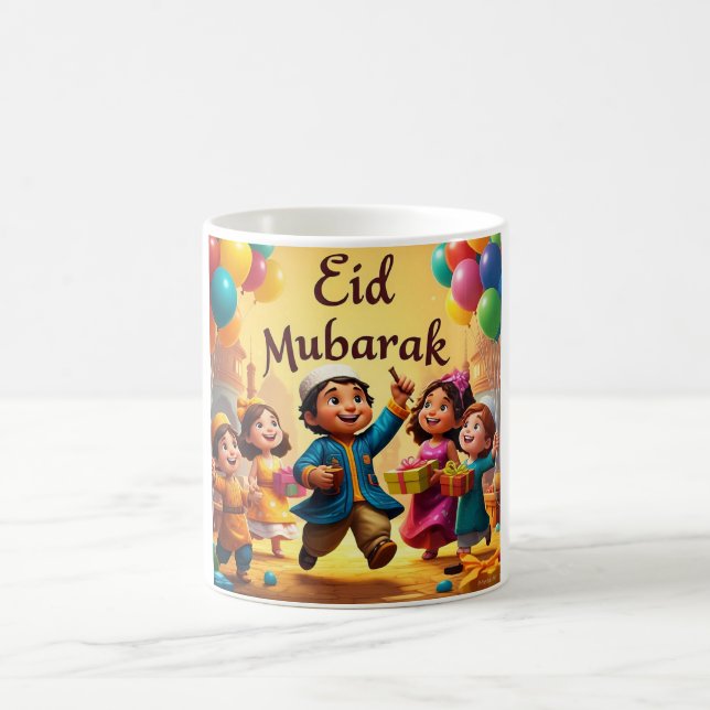Eid Mubarak Kids Celebration Kaffeetasse (Mittel)