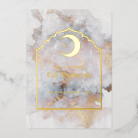 Eid Mubarak Marble