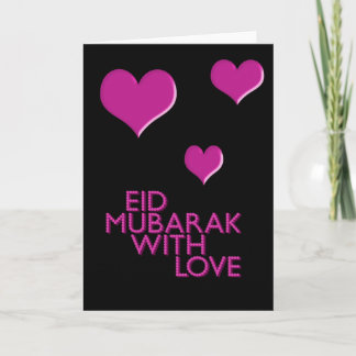 eid Mubarak mit Lieberosa Feiertagskarte