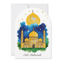 Eid Mubarak Moschee Card