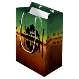 Eid Mubarak Nachtreflexion Mittlere Geschenktüte