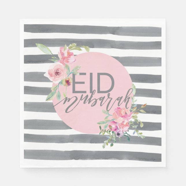 Eid Mubarak Napkin Serviette (Vorderseite)