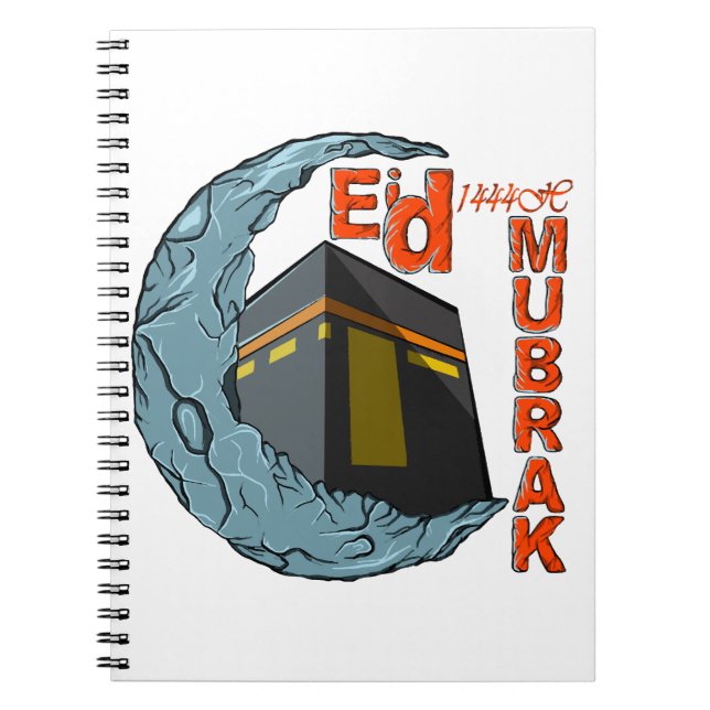 Eid Mubarak Notizblock (Vorderseite)