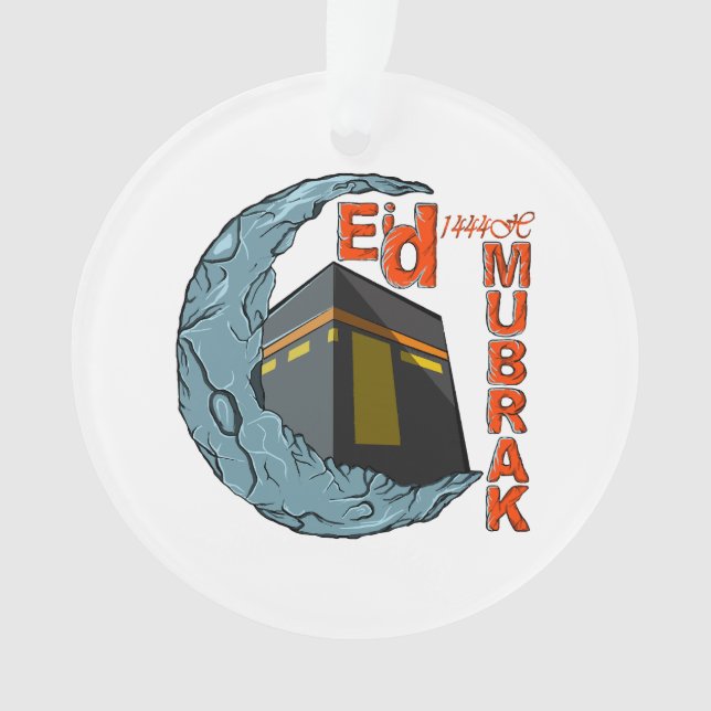 Eid Mubarak Ornament (Vorderseite)
