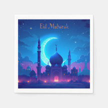 Eid Mubarak Paper Napkin
