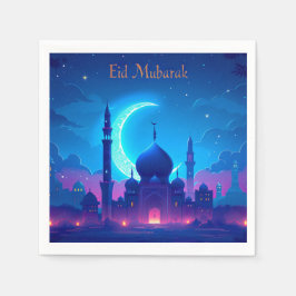 Eid Mubarak Paper Napkin Serviette