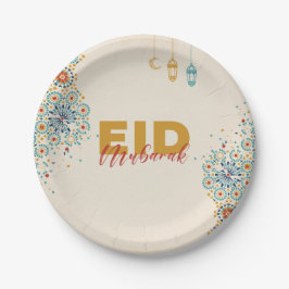Eid Mubarak Pappteller