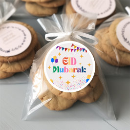 Eid Mubarak Party Favor Aufkleber