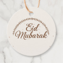 Eid mubarak personalisiertes Geschenk-Tag  Geschenkanhänger