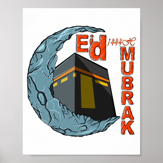 Eid Mubarak Poster (Vorne)