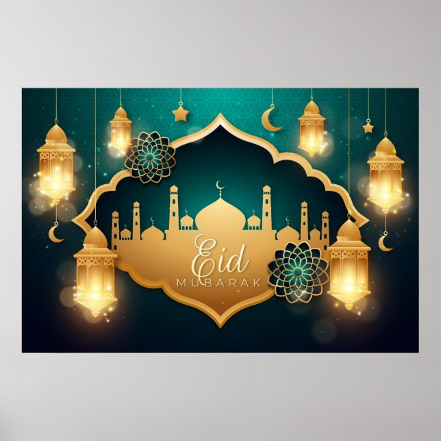 Eid Mubarak Poster (Vorne)