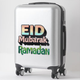 EID Mubarak + Ramadan Aufkleber