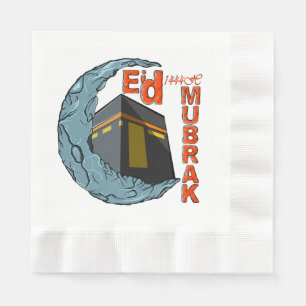 Eid mubarak serviette