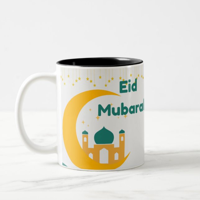 Eid Mubarak Tasse (Links)
