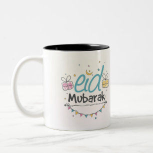 eid Mubarak-Tasse Zweifarbige Tasse