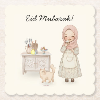 Eid Mubarak Untersetzer