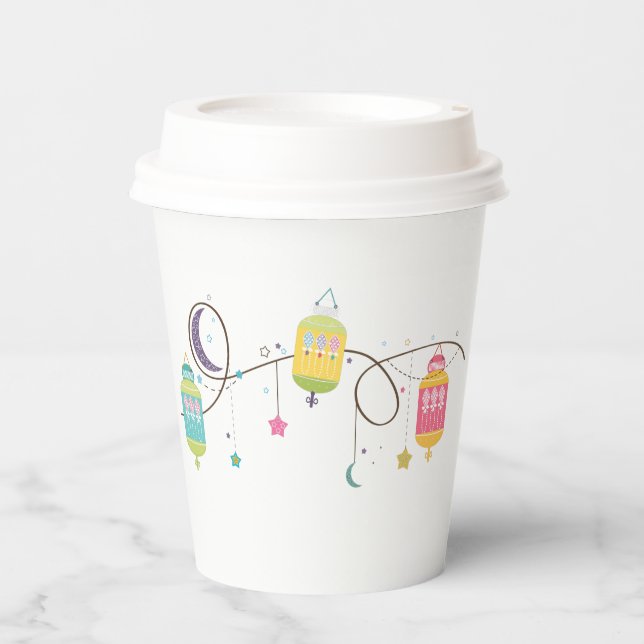 Eid Paper Cups Pappbecher (Vorderseite)