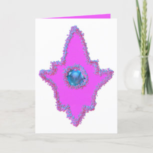 Eid Perlen Hamsa glitzernd Feiertagskarte