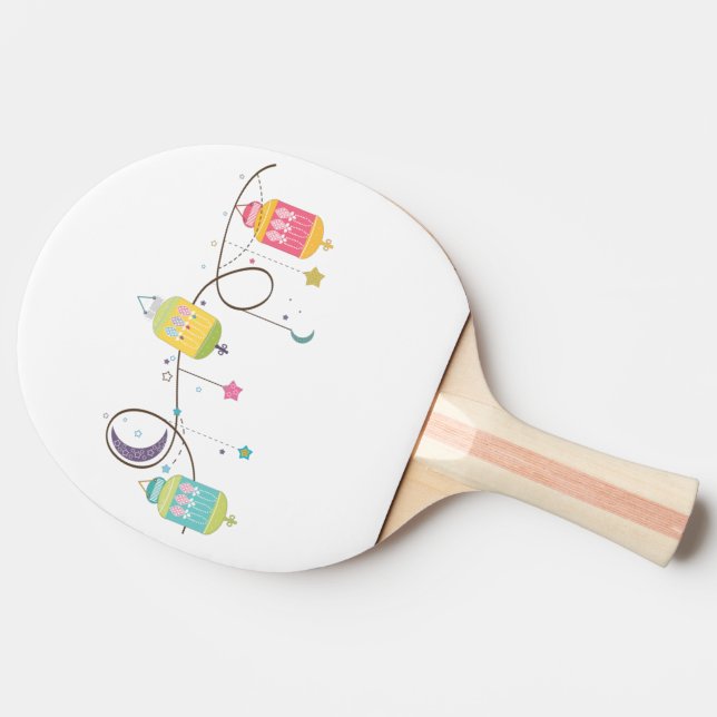 Eid Ping Pong Paddle Tischtennis Schläger (Rückseite Seitenansicht)