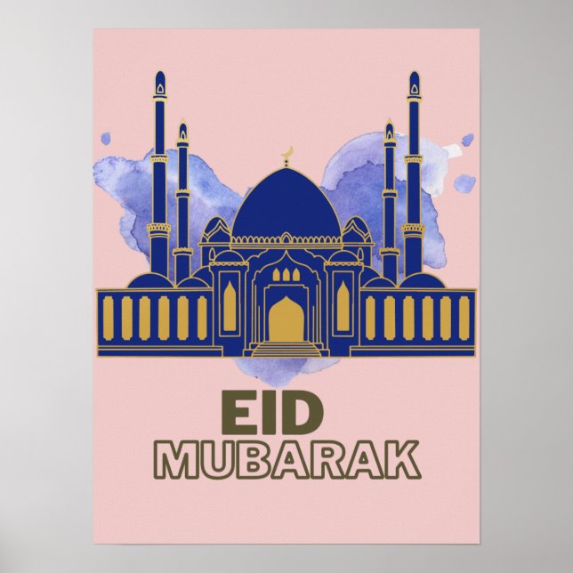 Eid Poster| Eid Mubarak Poster (Vorne)