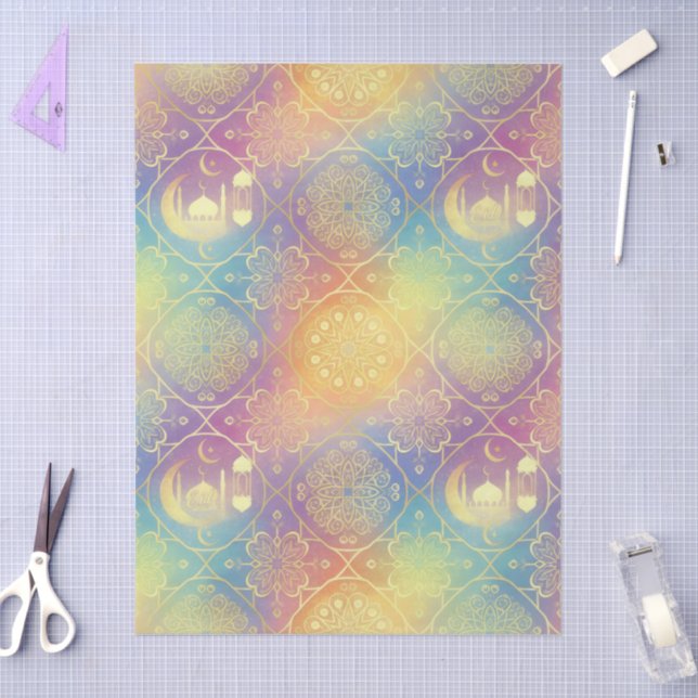 Eid/Ramadan Tissue for Gift Bag Seidenpapier (Basteln)