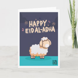 Eid ul Adha Mubarak - Süßes Schaf Karte