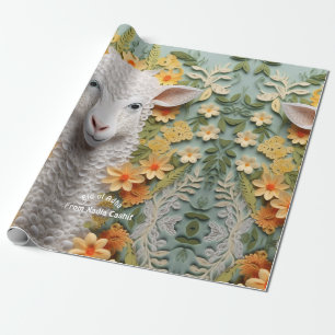 Eid ul Adha Sheep Wrapping Paper Geschenkpapier