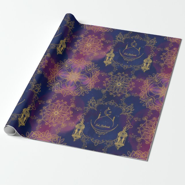 Eid Wrapping Paper Geschenkpapier (Ungerollt)