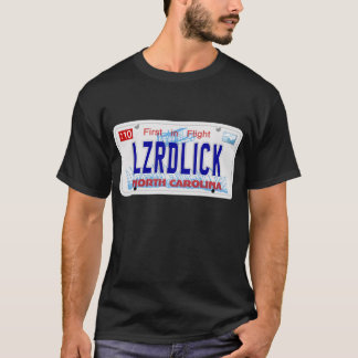Eidechse lecken - NC-Platte T-Shirt