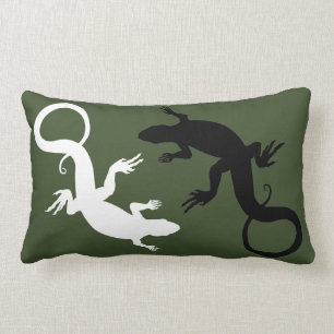 Eidechse Pillows Lendenkissen