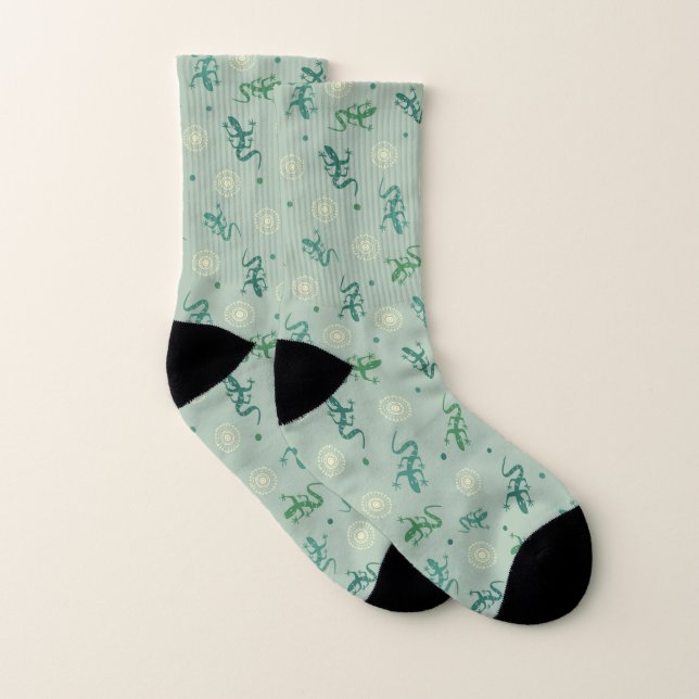 Eidechse Socken (Paar)