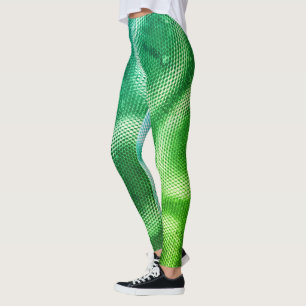 Eidechsen-Haut Leggings
