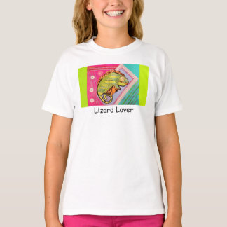 Eidechsen-Liebhaber-T - Shirt