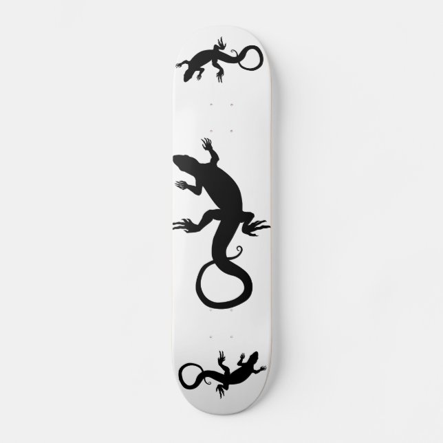 Eidechseskateboard-cooler Reptil-KunstSkateboard Skateboard (Vorderseite)