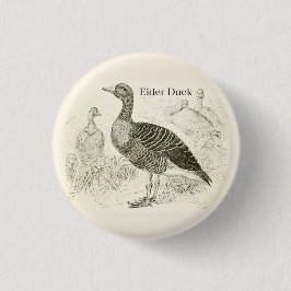 Eiderenten-Knopf Button