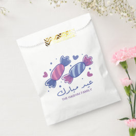 Eidiya Süßigkeiten Arabisch Eid Mubarak Personalis Geschenktütchen