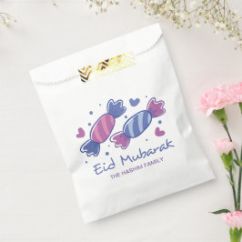 Eidiya Süßigkeiten Eid Mubarak Personalisiert Geschenktütchen