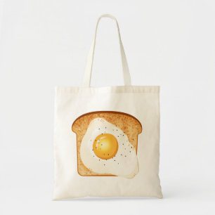 Eier auf Toast Tragetasche