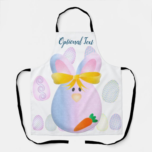 Eier & Bunnies Ostern bereit Schürze (Vorderseite)