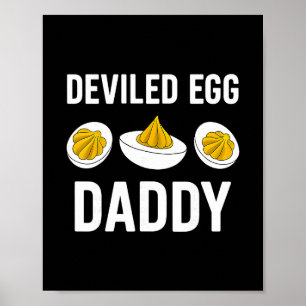 Eier-Daddy lustig Thanksgiving Vatertag 1 Poster