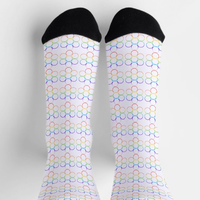 Eier des Lebens Frauen Crew Socken (Oben)