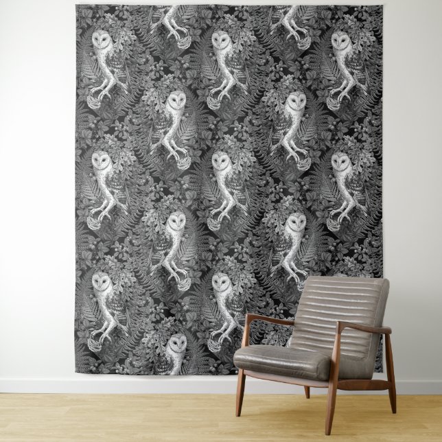 Eier, Farne, Eichen und Beeren 4 Wandteppich (Beispiel)