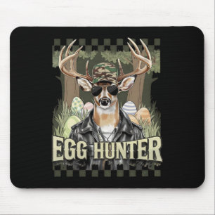 Eier Jäger Hirsch Buck Byckward Cap Hirsch Jagd Ea Mousepad